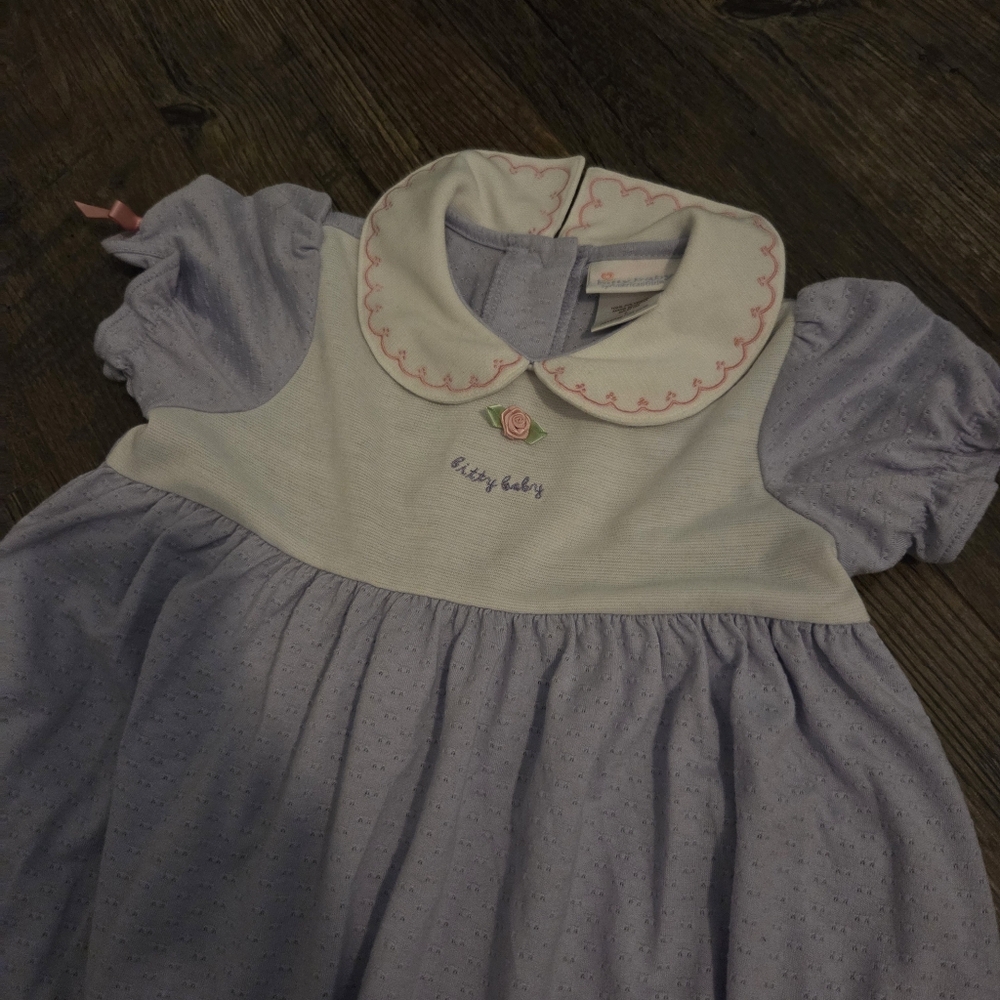 American Girl Bitty Baby Sleeper Dress